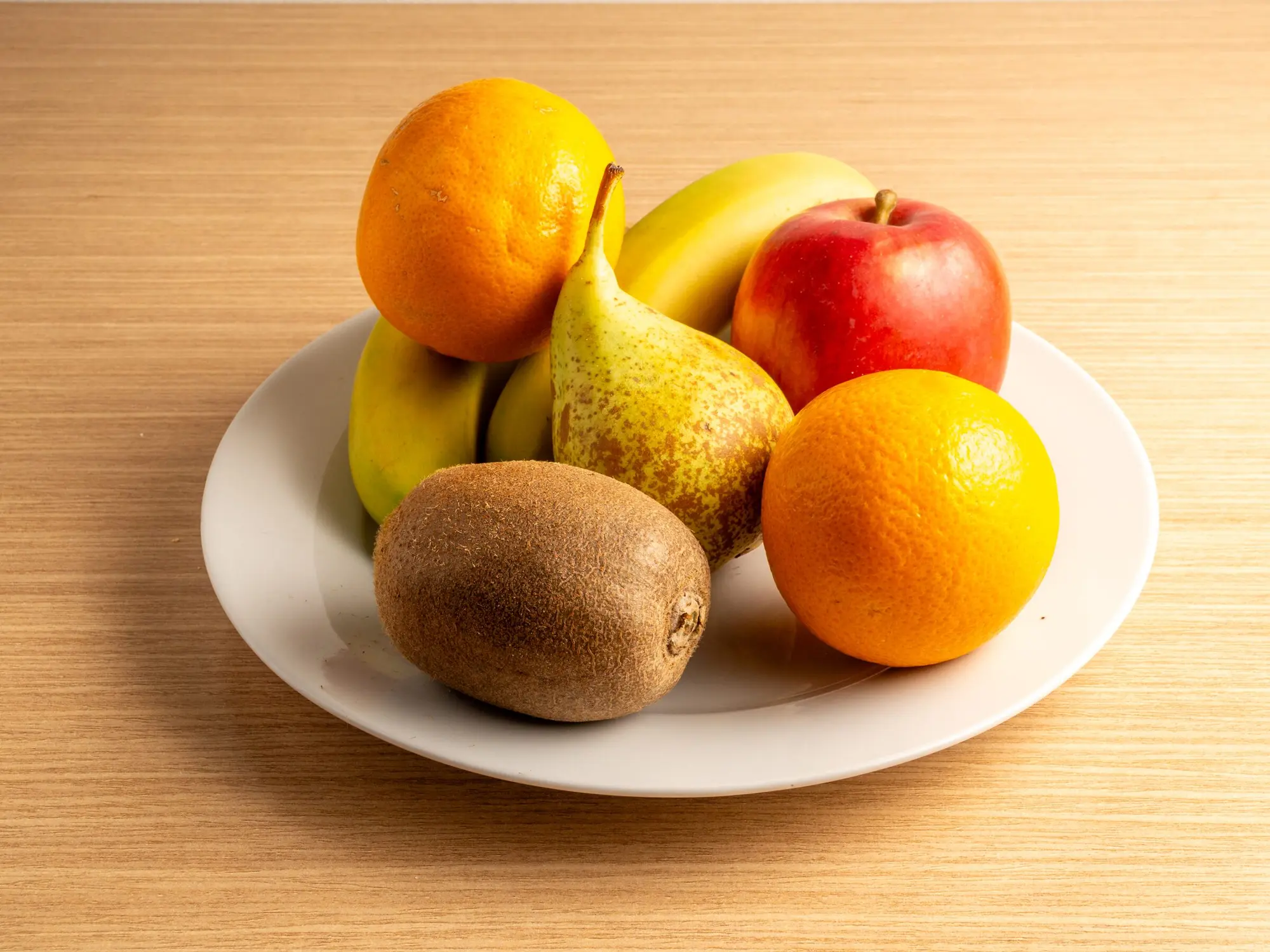 Plato de fruta fresca